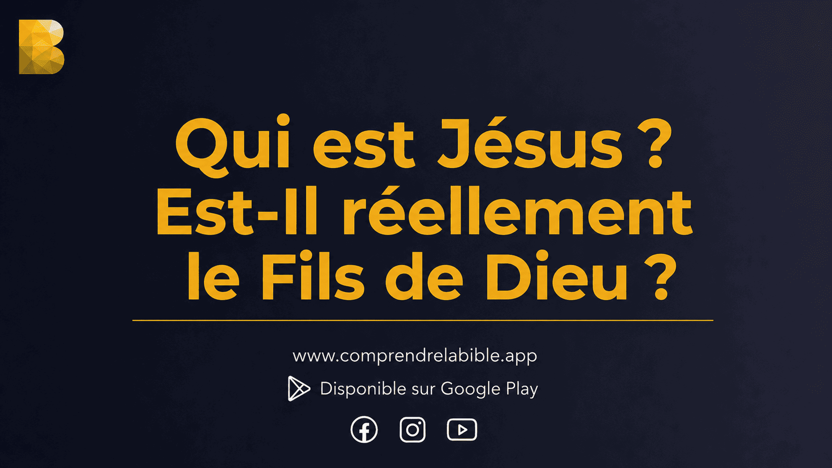 You are currently viewing Qui est Jésus-Christ ? Est-Il réellement le Fils de Dieu ?