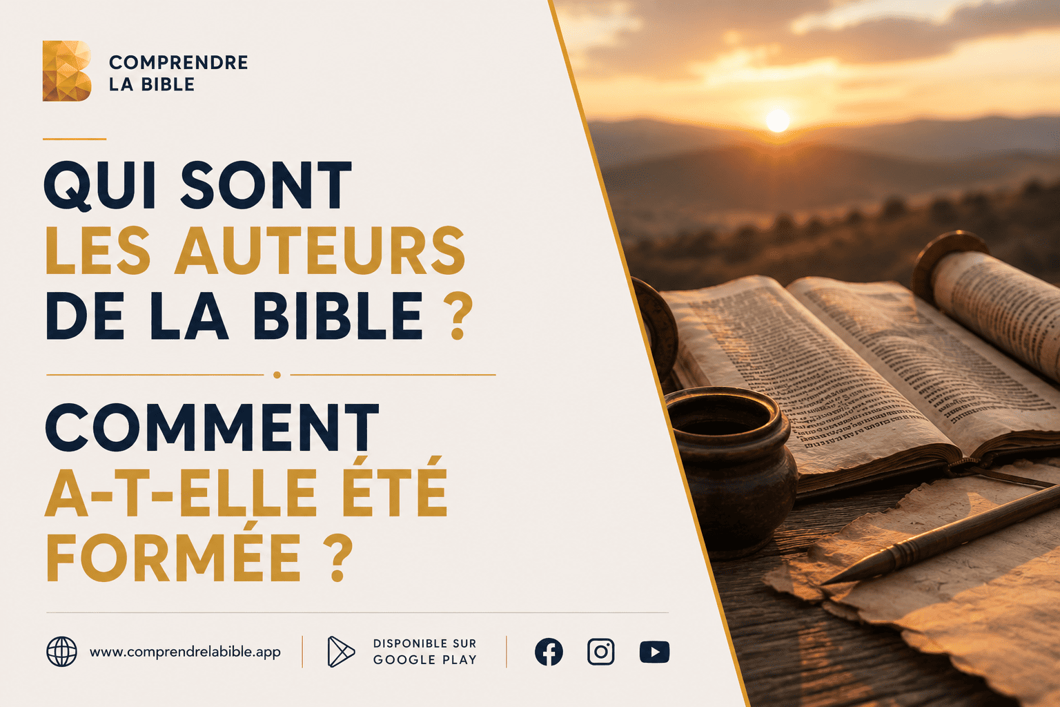 You are currently viewing Qui sont les auteurs de la Bible ? Comment a-t-elle été formée ?